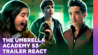 A SPARROW ACADEMY CHEGOU! The Umbrella Academy 3 - Trailer React | Alice Aquino