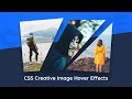 CSS Creative Image Hover Effects | Using CSS Clip Path to Create Awesome Effects