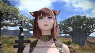 [FF14] メインクエ カットシーン00 ウルダハへ