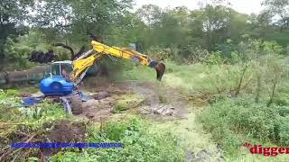 Kaiser Spider Excavator in Municipal work in India