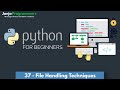 Essential File Handling Techniques with Python's `os` Module