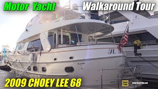 2009 Choey Lee 68 Yacht Walkaround Tour - 2020 Fort Lauderdale Boat Show