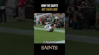 How the Saints got their logo ⚜️ #saints #nfl #shorts