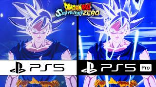 Dragon Ball Sparking Zero: PS5 Vs PS5 PRO - Graphics, Loading, FPS Comparison Gameplay (4K 60FPS)