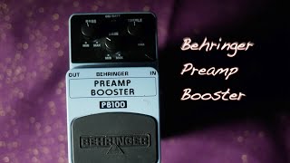 Behringer Preamp Booster PB100