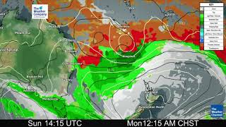 Animation: Cyclone Fili’s track past New Caledonia towards New Zealand