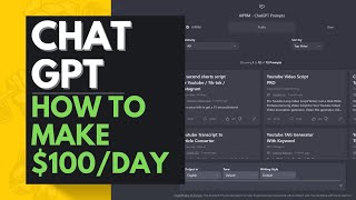 HOW TO MAKE MONEY with ChatGPT: A Step-by-Step Guide