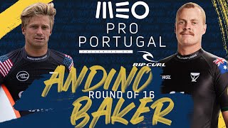 Kolohe Andino vs Jackson Baker MEO Pro Portugal - Round of 16 Heat Replay