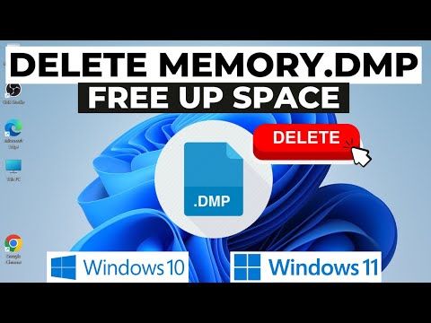 Как удалить дампы памяти (файл .DMP), чтобы освободить место в Windows 11 и Windows 10