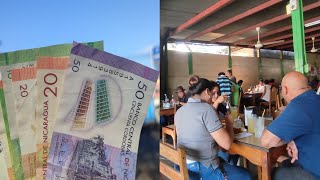 Cuánto💵💰necesitas para COMER un día en Nicaragua? por qué no rinden los SALARIOS?