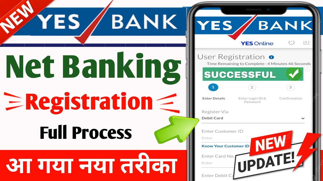 Yes Bank Internet Banking Kaise Activate Kare || How To Activate Yes ...