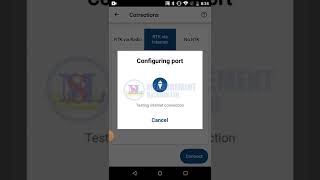 Comnav GNSS CORS Configuration using Field genius Android