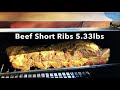 traeger pro series 34 beef short ribs