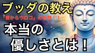 【ブッダの教え】超意外！「目からうろこ」の本当の優しさとは！