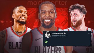 BREAKING: Kevin Durant To The Portland Trail Blazers In A Blockbuster Trade!? | 2022 NBA Offseason