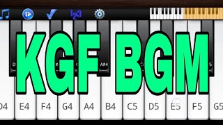 KGF theme //Easy Piano Tutorial//perfect piano #short#shortvideo#firstshortvideo#youtubeshort