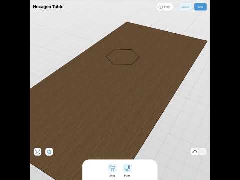 What shapes can be used to make a hexagon?