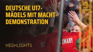 Deutschland - Niederlande | Highlights - U17 weiblich | SDTV Handball