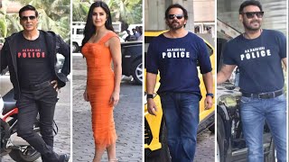 'Sooryavanshi' trailer launch: Akshay, Katrina, Ajay, Ranveer & Rohit Shetty arrive in style