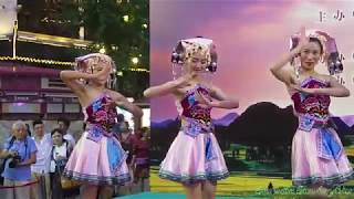 【Strawberry Alice】China Yunnan Qujing original folk Dance and Song performance, Yuyuan, 22/08/2018.