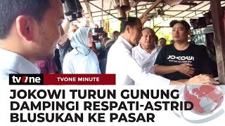 Jokowi Ikut Blusukan Respati Astrid | tvOne Minute