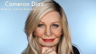 Cameron Diaz Drag Makeup Transformation Ludivine Valandro