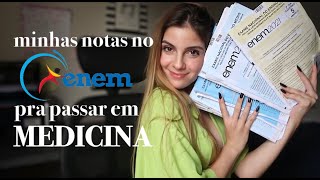 Minhas NOTAS no ENEM para passar em MEDICINA na FEDERAL