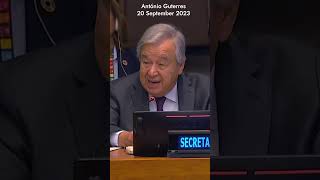 "Humanity has Opened the Gates of Hell" | António Guterres | 20 September 2023 | United Nations