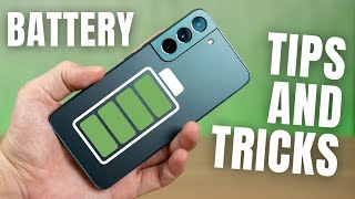 Samsung Galaxy S22 Battery Tips and Tricks! (12 Battery Optimization Tips!)