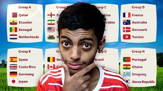 توقعات كاس العالم 2022 ! منتخب عربي يتأهل 😯🔥| مونديال فياض 🏆