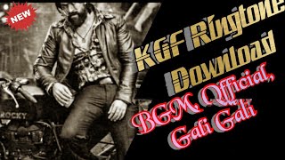 KGF Movie Best Ringtone for you bgm ringtone,official theme ringtone and much more download now