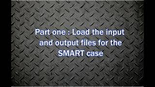 Seismic analysis with AsterStudy: SMART 2013 case. Part 1
