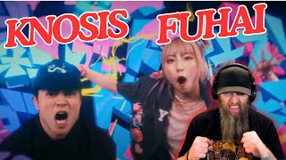 Knosis - FUHAI (FEAT.. YUKINA FROM HANABIE) MUSIC VIDEO REACTION!  FROM LIVE STREAM 9-28-24