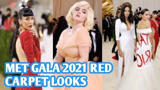 Met Gala 2021 red carpet: Megan Fox, Billie Eilish, AOC, Lil Nas X and more wild red-carpet looks