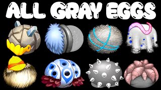 All Gray Eggs | My Singing Monsters | MonsterBox in Incredibox