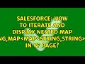 How to iterate and display nested map (map＜string,map＜map＜string,string＞,string＞＞) in vf page?