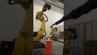 Single-axis mastering Robot Fanuc when lost data position encoder
