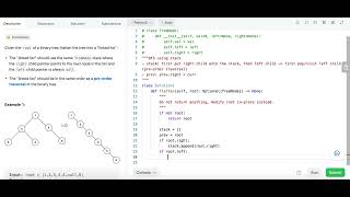 Flatten Binary Tree to Linked List - Leetcode 114 - DFS - Python
