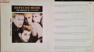 Depeche Mode. The Singles 81 - 85. Lp1985. Side A