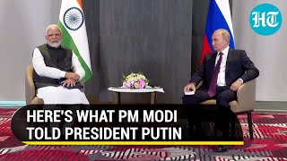 'India-Russia always together': PM Modi tells Putin; Pitches for 'dialogue, diplomacy' on Ukraine