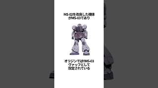 【ガンダムシリーズ】MSの原点にして頂点の量産機「ザク」の裏設定の雑学【総集編】#ガンダム