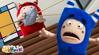 Fuse and Pogo are Left Home Alone!  | Oddbods Cartoons | Funny Cartoons For Kids