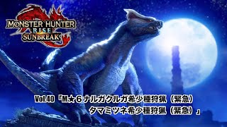 【モンスターハンターＲＳＢ】vol.40 集会所クエストを今さら攻略〜M★６ナルガクルガ希少種狩猟(緊急)、タマミツネ希少種狩猟(緊急)〜