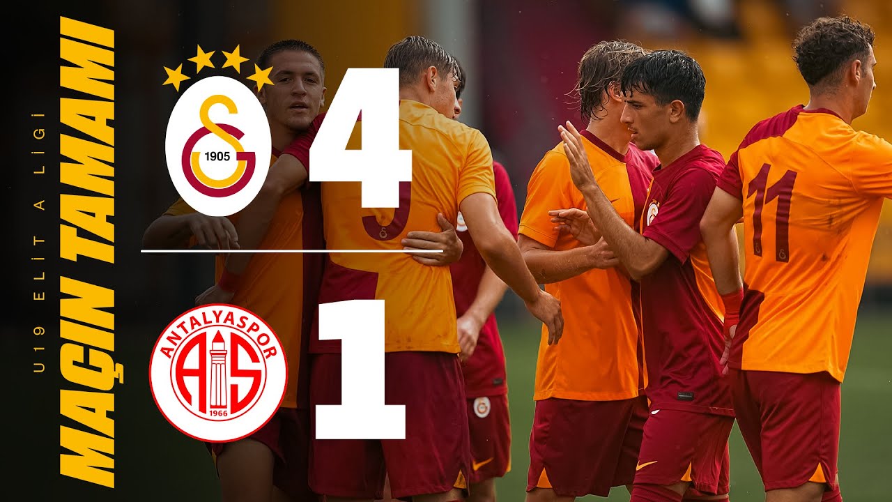 🔴 Galatasaray U19 4-1 B. Antalyaspor U19 (U19 Elit A Ligi 2. Grup 5 ...