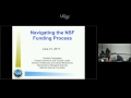 National Science Foundation Presentation: Navigating the NSF Funding Process