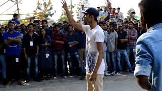 BBD lucknow utkarsh 2k16 street dance performance