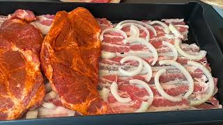 Schichtfleisch im Optigrill Elite XL 760D