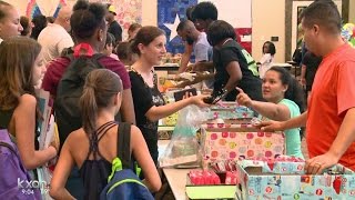 Backpack bash benefits 150 students