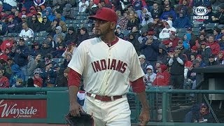 MIN@CLE: Salazar fans four, holds Twins to two runs