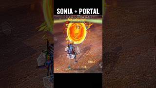 Sonia + Portal Combo 🔥 Sonia Character New Trick In Br Rank 😈🗿 #freefire #khunigaming7